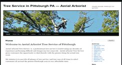 Desktop Screenshot of aerialarborist.com